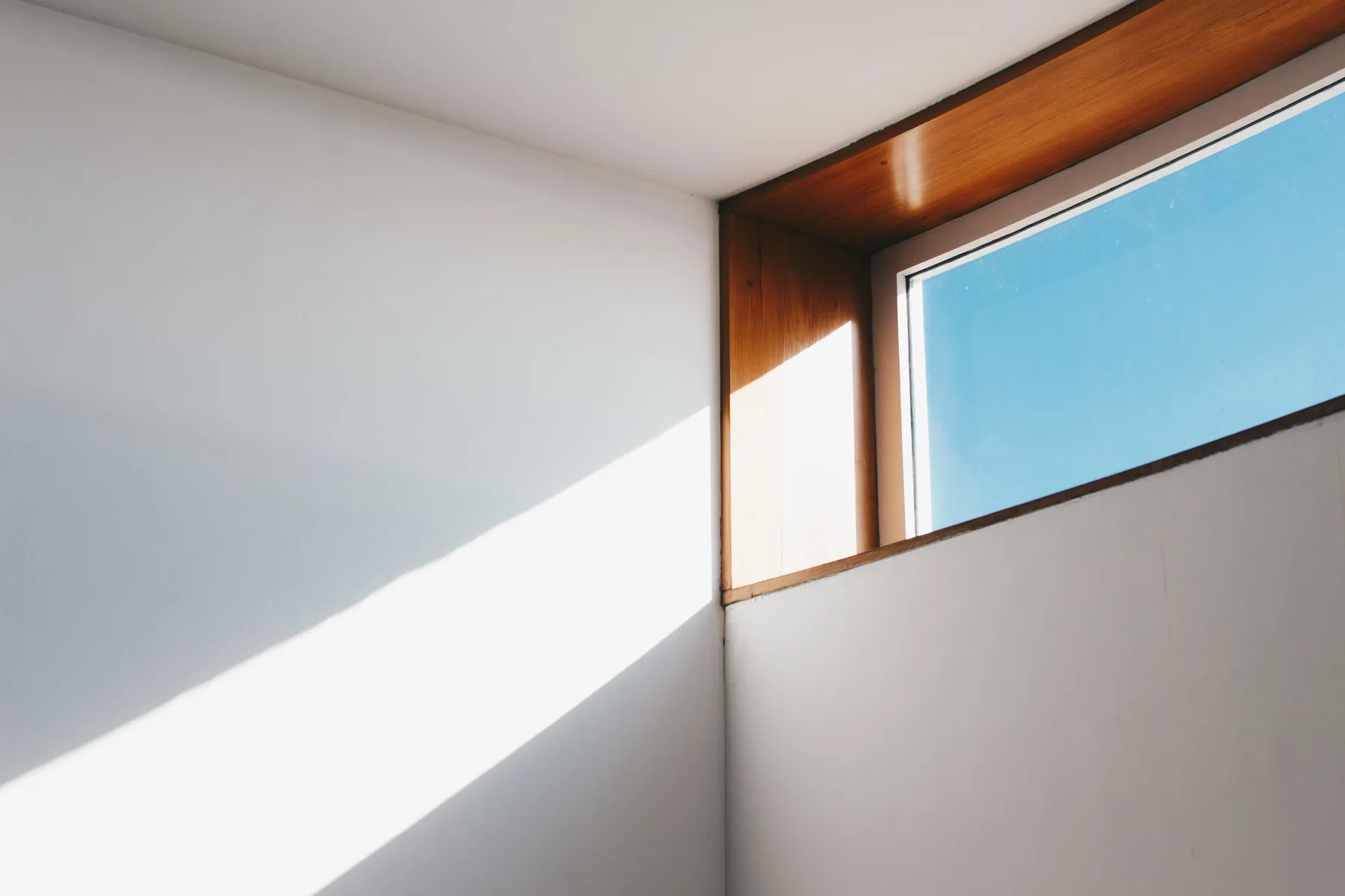 Interno luminoso in ristrutturazione