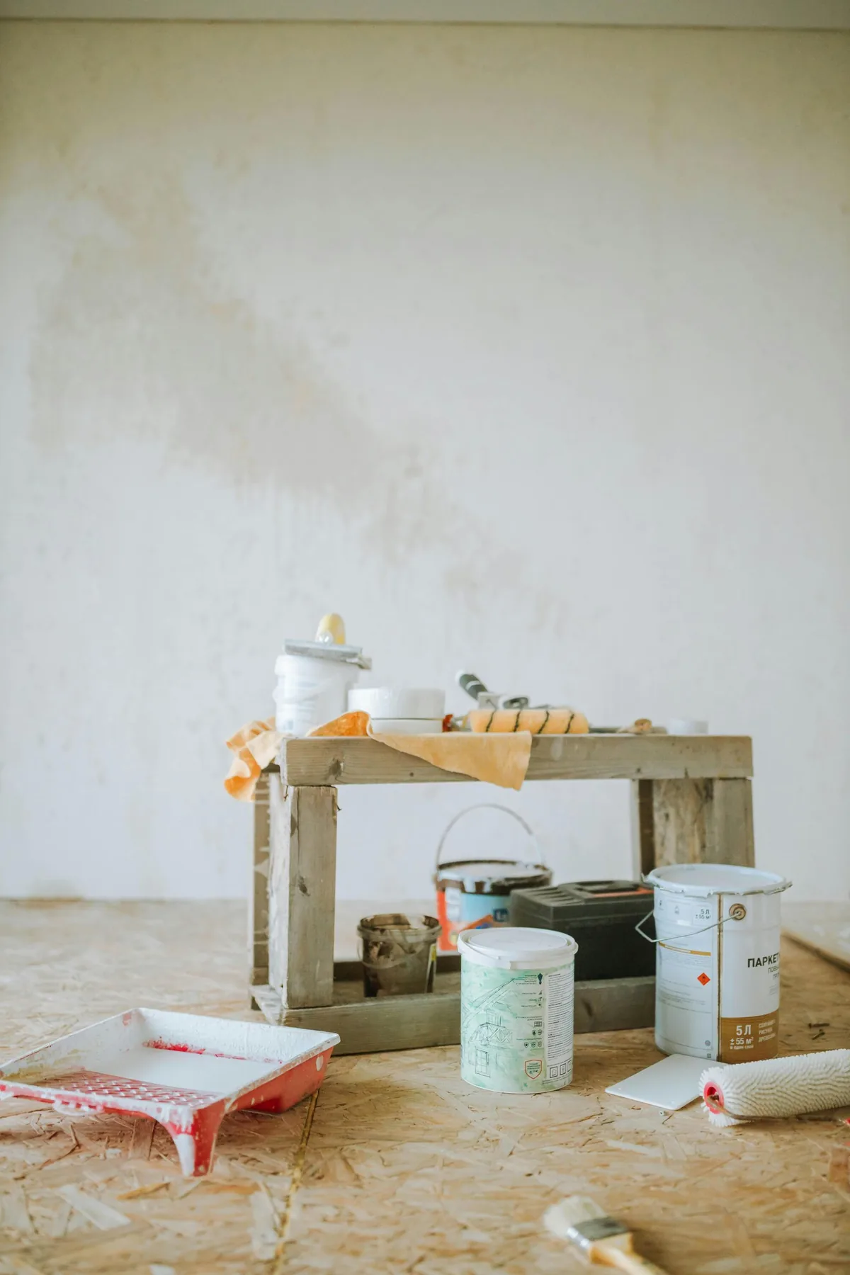 Pièce prête pour une rénovation